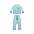 Satin Women's Pajamas — Pastel Ombre Luxe Sleep Set