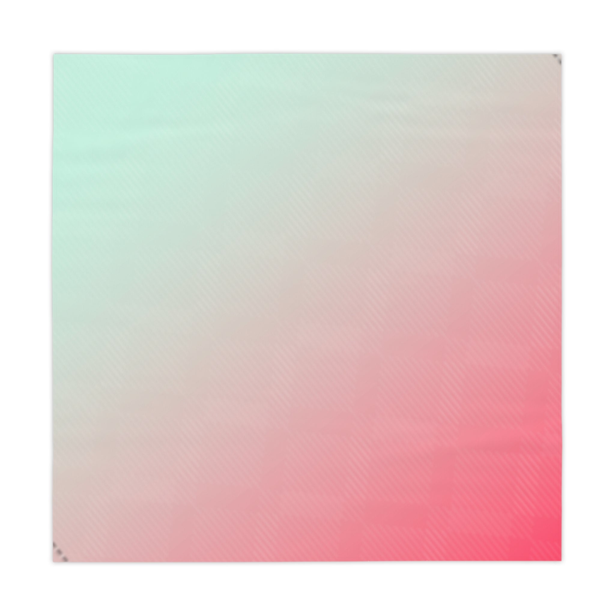 Pastel Ombre Tablecloth — Mint to Coral Gradient Dining Linen