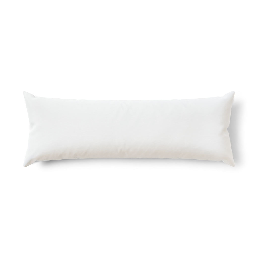 Ombre Mint-to-Coral Body Pillow — Soft Gradient Lumbar Support