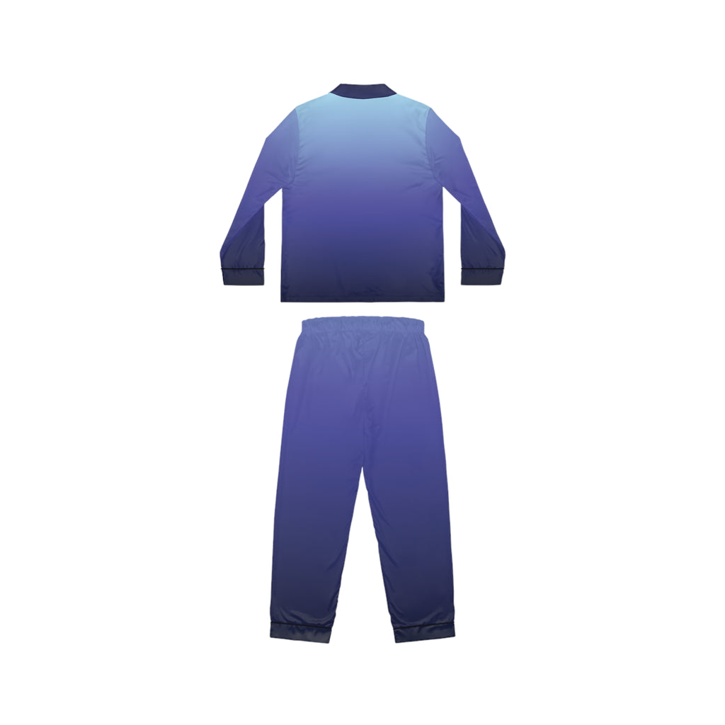 Satin Gradient Pajama Set — Women's Luxe Sleepwear