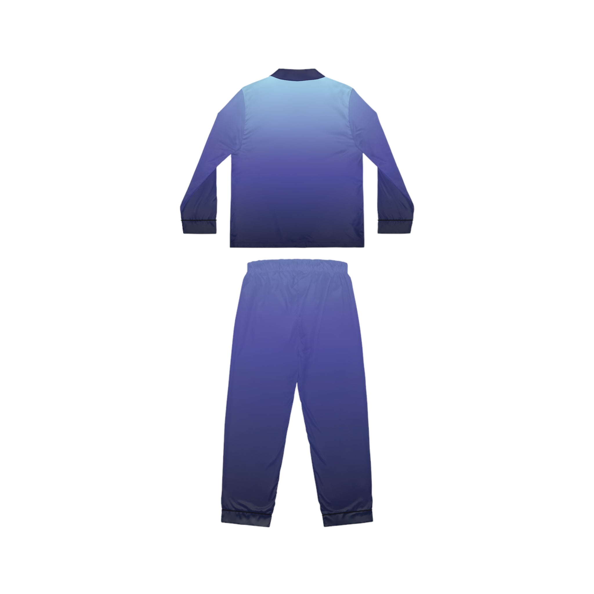 Satin Gradient Pajama Set — Women's Luxe Sleepwear