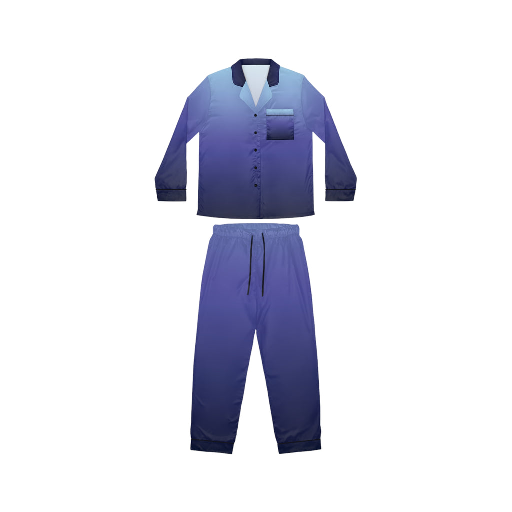 Satin Gradient Pajama Set — Women's Luxe Sleepwear
