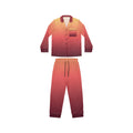 Women's Satin Pajama Set — Sunset Ombre Sleepwear