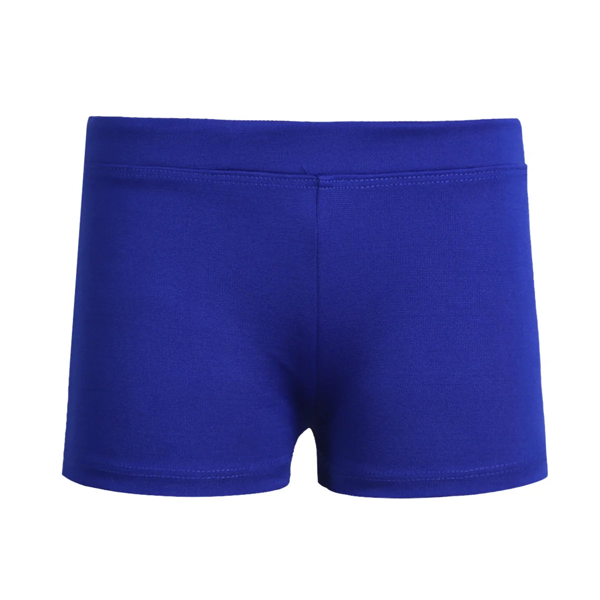 Kids Girl Elastic Waist Sports Shorts Boy-cut Bottom Yoga Leggings for Ballet Dance Gymnastics Cycling Workout Fitness Dancewear