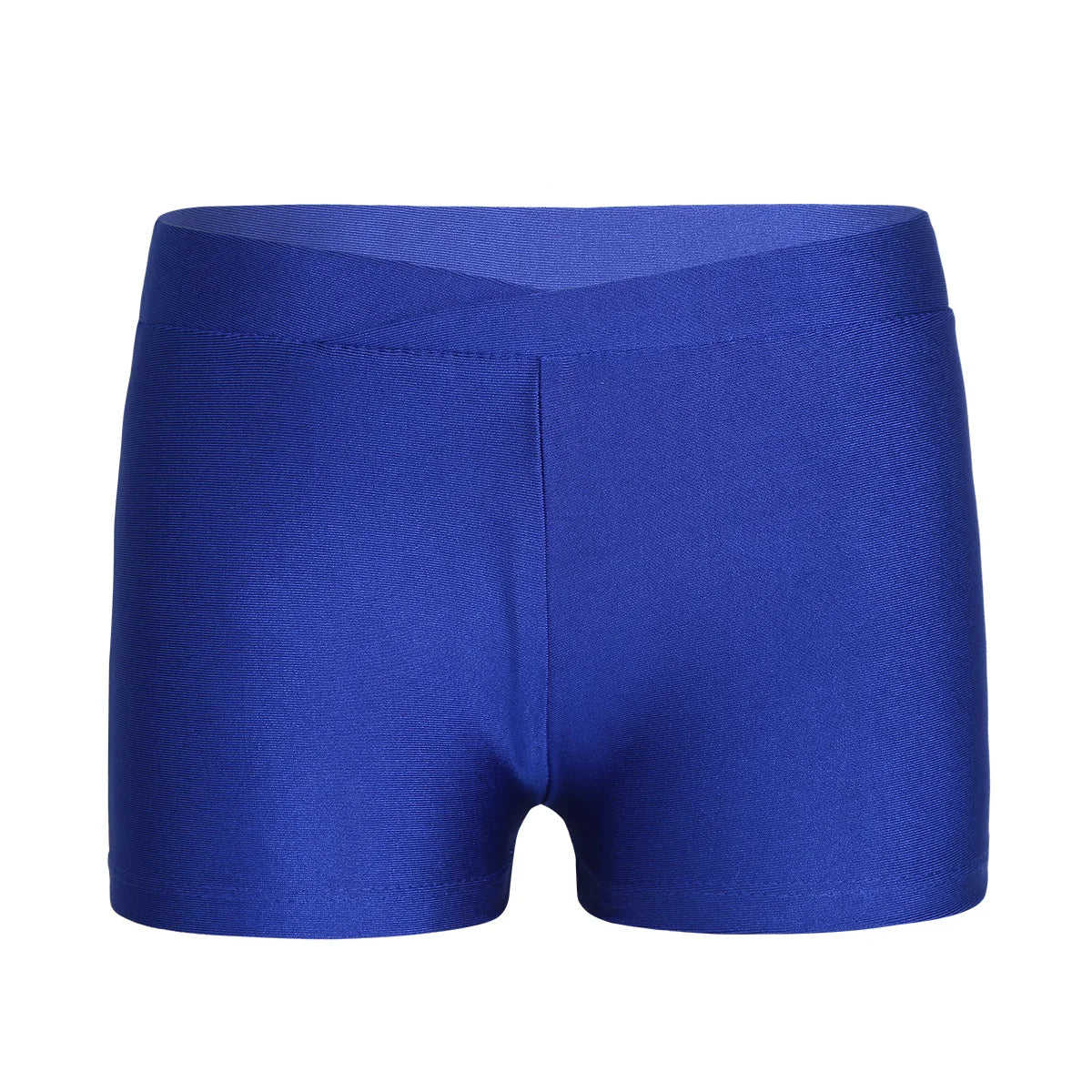 Kids Girl Elastic Waist Sports Shorts Boy-cut Bottom Yoga Leggings for Ballet Dance Gymnastics Cycling Workout Fitness Dancewear