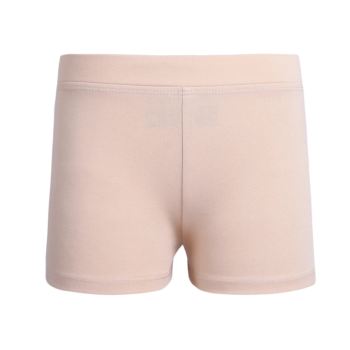 Kids Girl Elastic Waist Sports Shorts Boy-cut Bottom Yoga Leggings for Ballet Dance Gymnastics Cycling Workout Fitness Dancewear