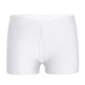 Kids Girl Elastic Waist Sports Shorts Boy-cut Bottom Yoga Leggings for Ballet Dance Gymnastics Cycling Workout Fitness Dancewear