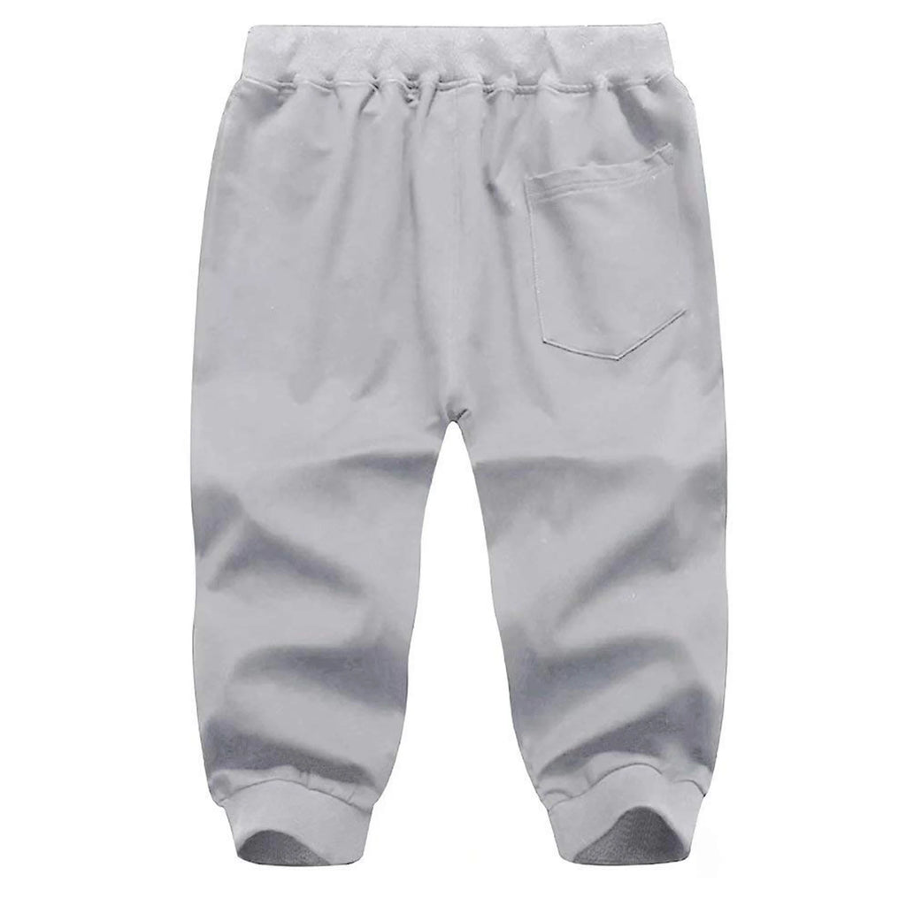 MAGCOMSEN Summer Joggers Men's Below Knee Sweatpants Training Fitness Gyms Pants Zip Pocket Drawstring Elastic Waist Track Pants