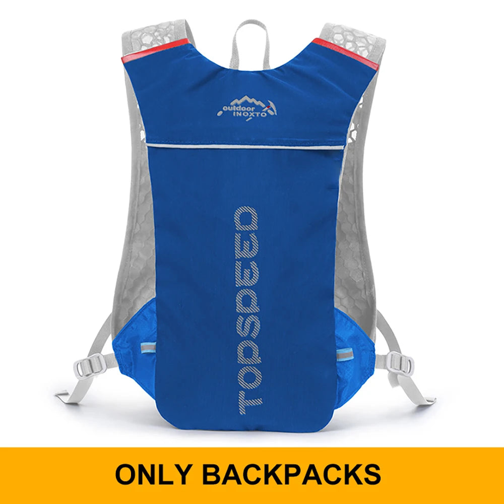 Outdoor Trail Running 5L Ultralight Backpack Hydration Jogging Vest Men Breathable Marathon Bicycle Bag Fitness Running Bag